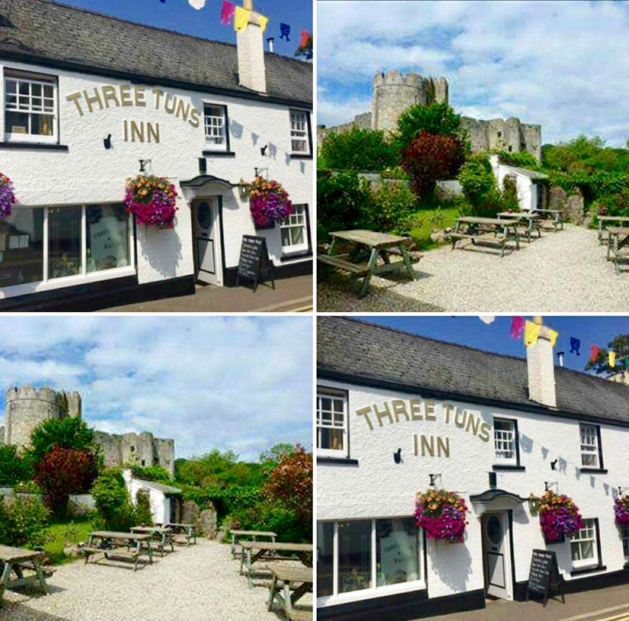 The Three Tuns Hotell Chepstow Exteriör bild